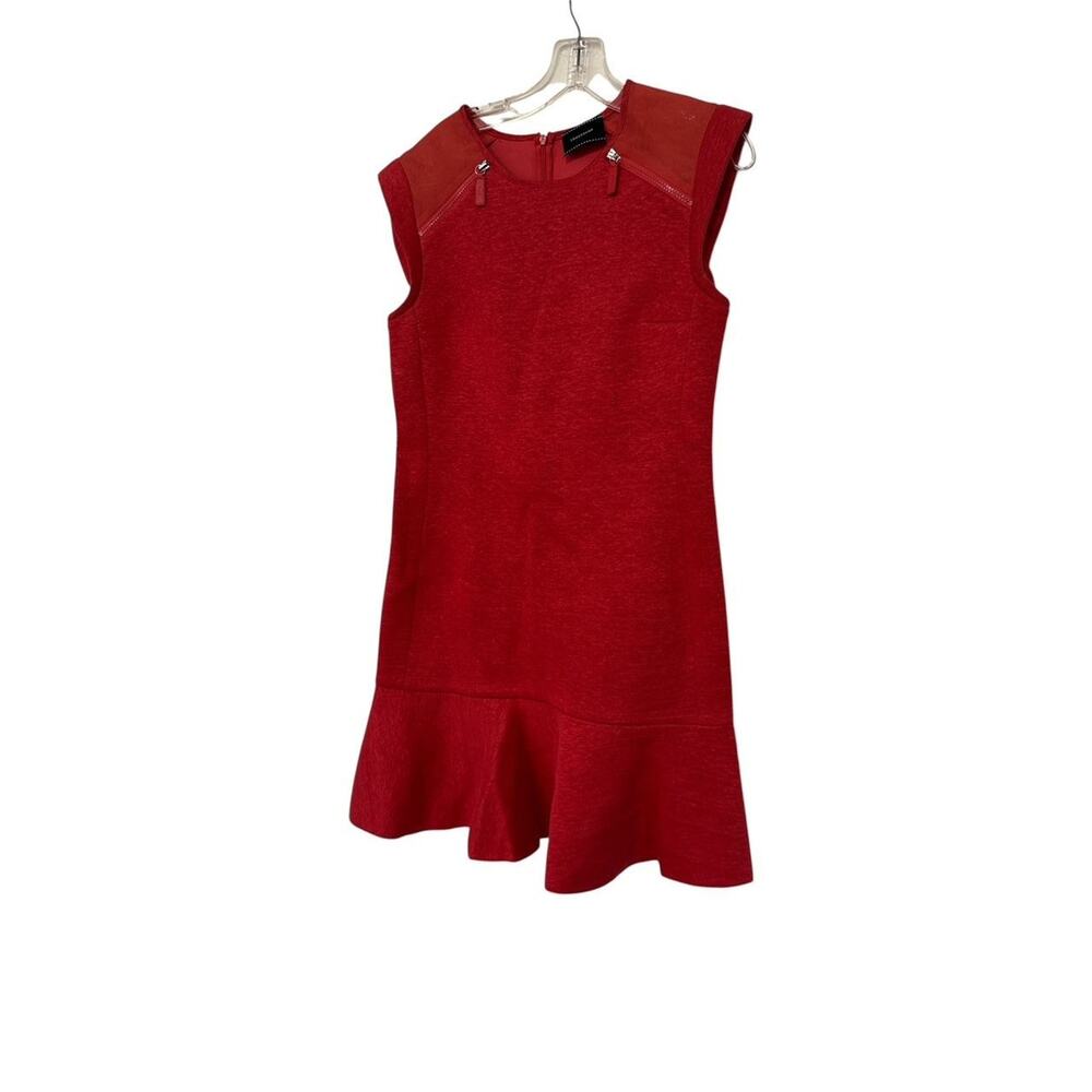 NEW LONGCHAMP SILK FLIRTY HEM DRESS SZ 8 (38)